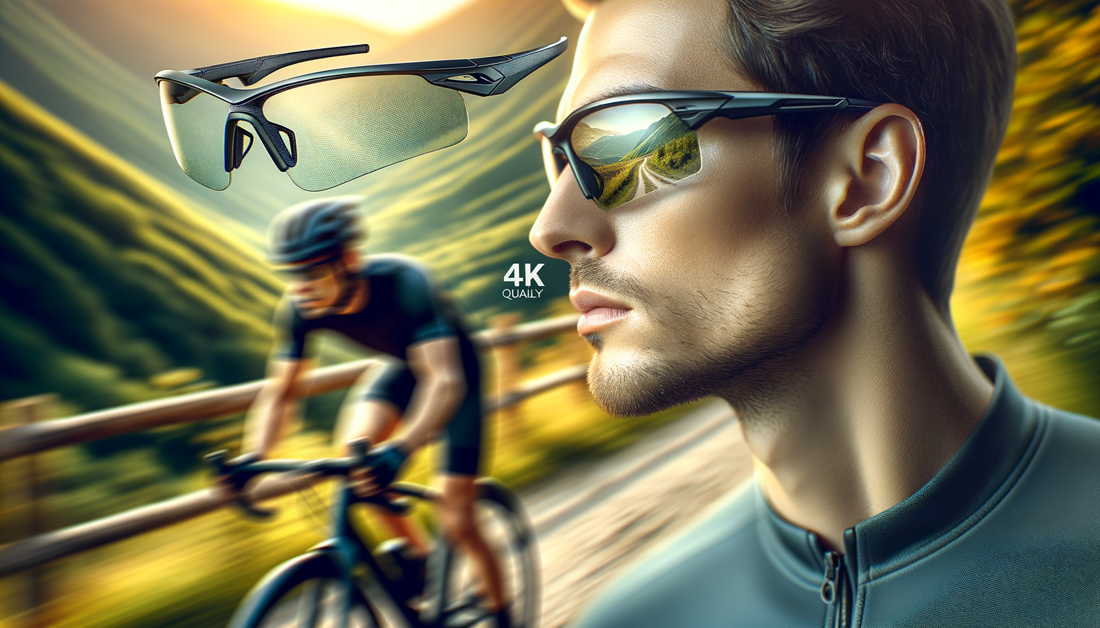 Photo cycling glasses